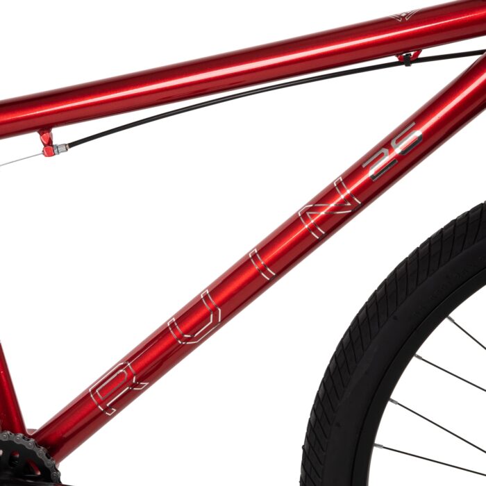 Huffy Ruin 26-inch Men's BMX Freestyle Bicycle, Ages 12+ Years,  Red - Image 9