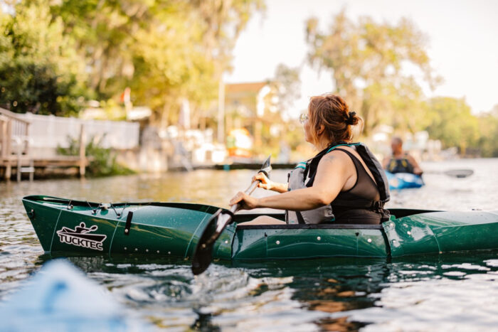 2023 TUCKTEC 8' FOLDING KAYAKS for YOUTH and SMALL ADULT - Image 12