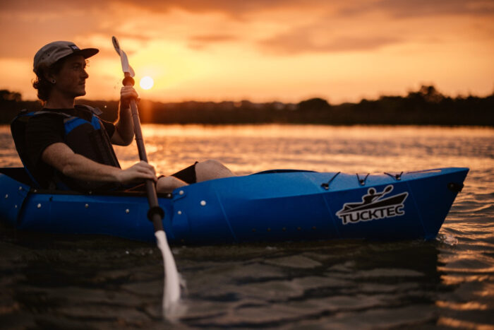 2023 TUCKTEC 8' FOLDING KAYAKS for YOUTH and SMALL ADULT - Image 18