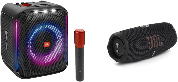 JBL PartyBox Encore – Tragbarer Party-Lautsprecher für drinnen und draußen – Mit eingebauten Lichtern, IPX4-Design und tiefem Bass – 10 Stunden Laufzeit – In Schwarz - Image 8