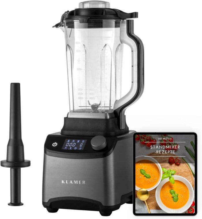 KLAMER Standmixer, 1,75 L Glasbehälter, Elektrischer Mixer mit 1400 Watt, Smoothie Maker mit 22.000 U/Min - Image 10