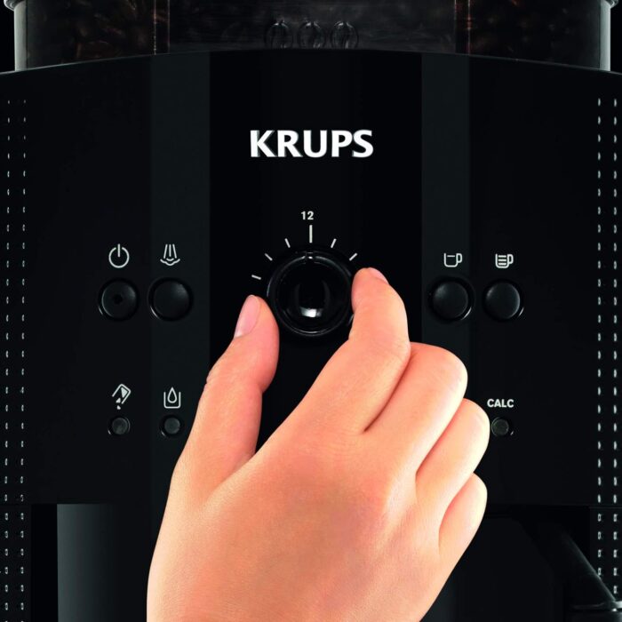 Krups Roma EA81M8 Espressokocher 1,7 l, 3 Temperaturstufen, 3 gemahlene Texturen, Schwarz - Image 4