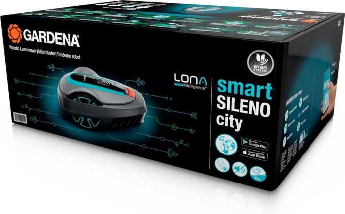 Gardena Mähroboter smart SILENO life 750 m² Set: Innovative LONA AI-Technologie, Steuerung per App, SensorControl, für Steigungen bis zu 35 Prozent, inkl. smart Gateway, DE-Version (19701-60) - Image 11