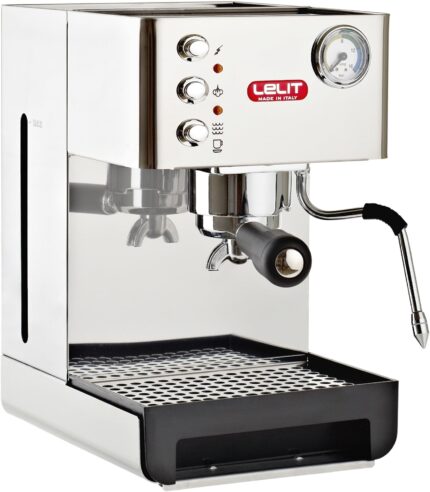 Lelit PL41EM Anna, Prosumer-Kaffeemaschine, Edelstahl, 2.7 liters, Silber