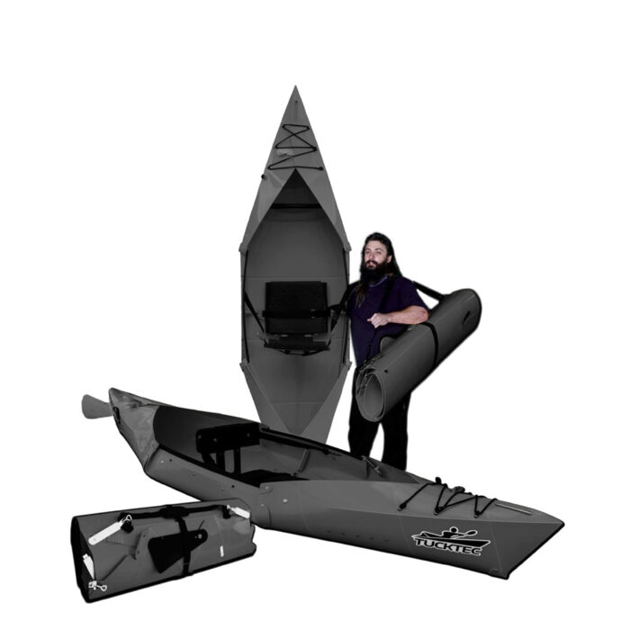 2023 TUCKTEC 8' FOLDING KAYAKS for YOUTH and SMALL ADULT - Image 5