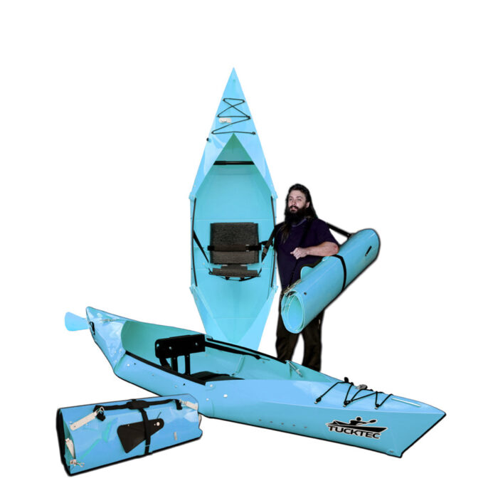 2023 TUCKTEC 8' FOLDING KAYAKS for YOUTH and SMALL ADULT - Image 7