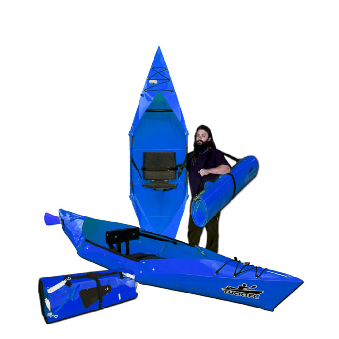 2023 TUCKTEC 8' FOLDING KAYAKS for YOUTH and SMALL ADULT