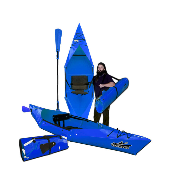 2023 TUCKTEC 8' FOLDING KAYAKS for YOUTH and SMALL ADULT - Image 20