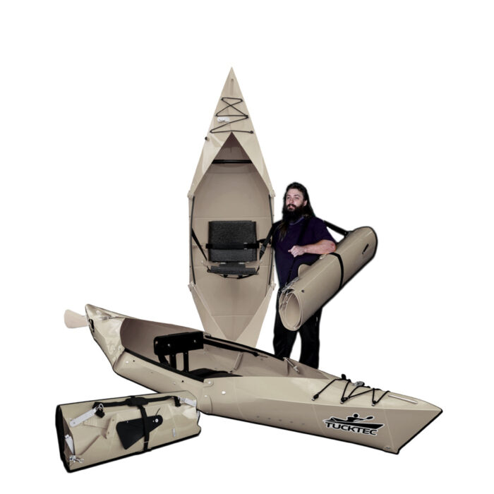 2023 TUCKTEC 8' FOLDING KAYAKS for YOUTH and SMALL ADULT - Image 4