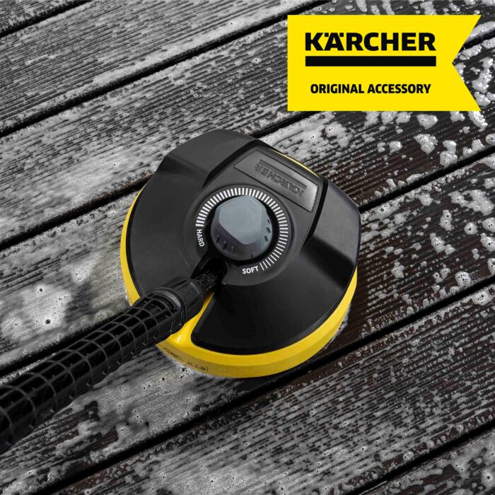 Kärcher Hochdruckreiniger K 3 Premium Power Control: Clevere App-Unterstützung & Flächenreiniger T-Racer T 5 (Spritzwasserschutz, Zwei Flachstrahldüsen, Handgriff für senkrechtes Arbeiten) - Image 2