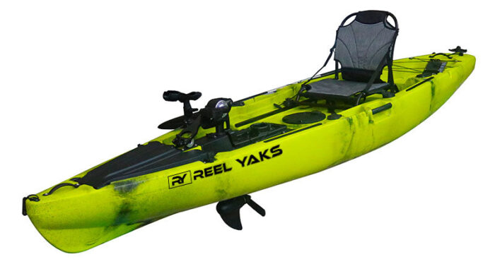 12' Ranger Propeller Drive Fishing Kayak | foot powered kayak | one seater kayak