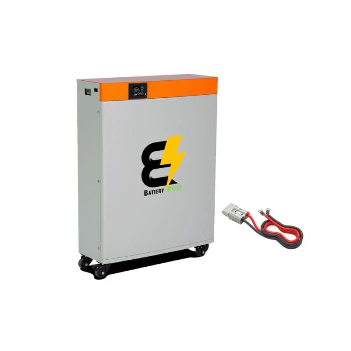 BatteryEvo 48V Big Condor 322Ah 16.5kWh Lithium Battery Bank on Wheels