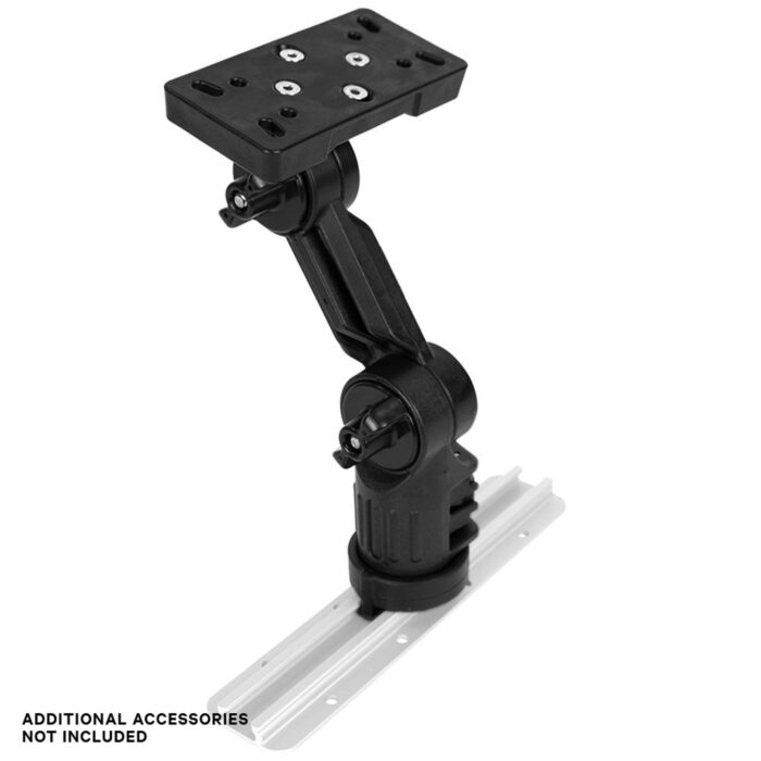 humminbird helix fish finder mount with track mounted locknload mounting system ffp 1004 56755.1648732873