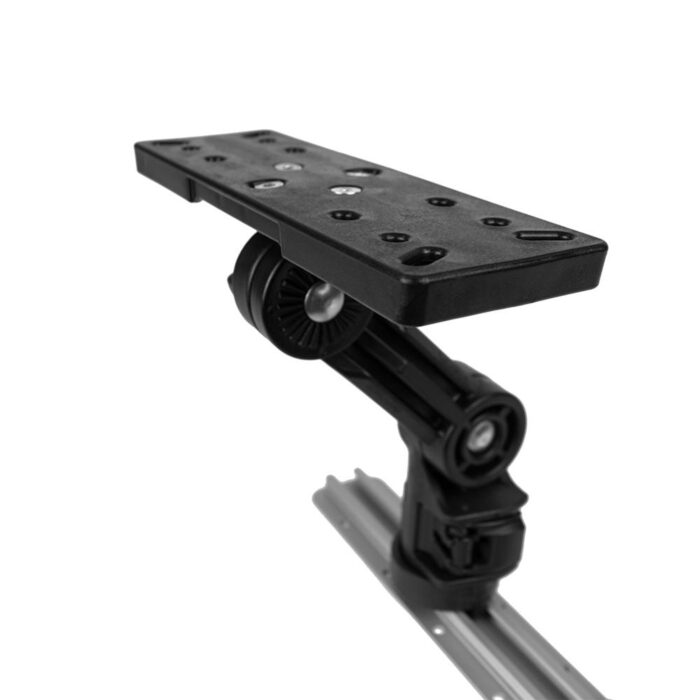 rectangular fish finder mount with track mounted locknload mounting system ffp 1003 11158.1648733575